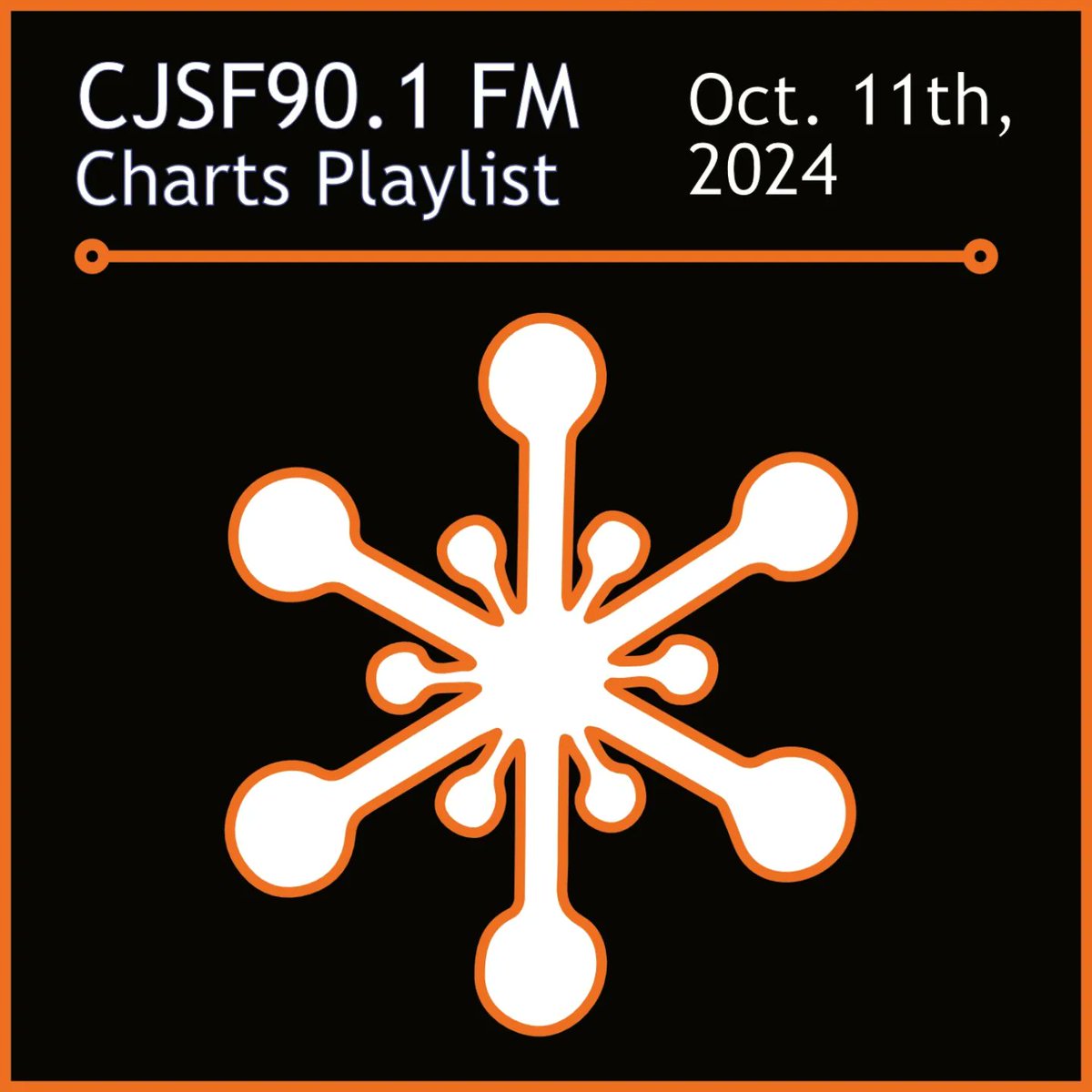 CJSF's tweet image. 📊✅️ Check out the full #Top30 list for this week below!
🔊Listen to selections from our #CJSFCharts on our Spotify: bit.ly/CJSFMusic.

#music #campuscommunity #radio #sfu #Burnaby #BC #CJSFMusic