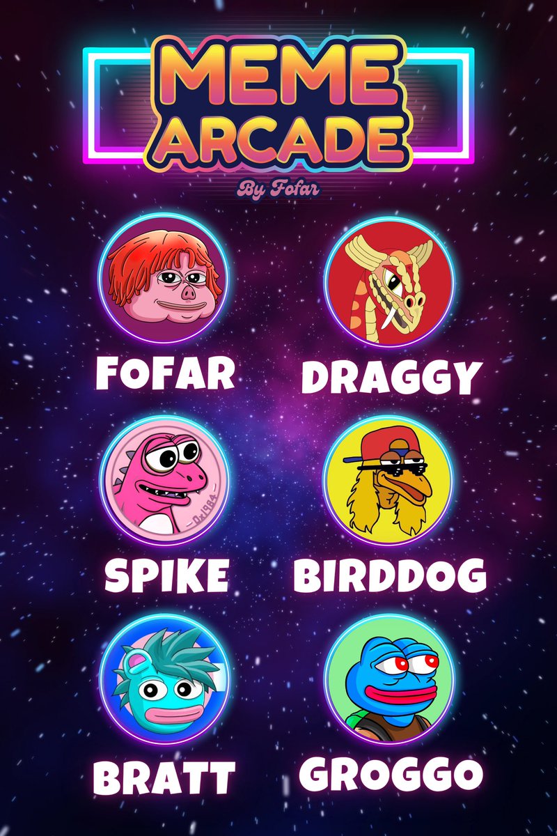 SolarRedwood's tweet photo. @ElonMuskPDA If you like $FLOKI then you'll love this...

$FOFAR is building the Meme Arcade - all for memecoins, custom meme games, and partnered already with 5 projects

@Fofar_ERC 
https://t.co/txt1zBMBIQ https://t.co/o2HrEzQ9eH