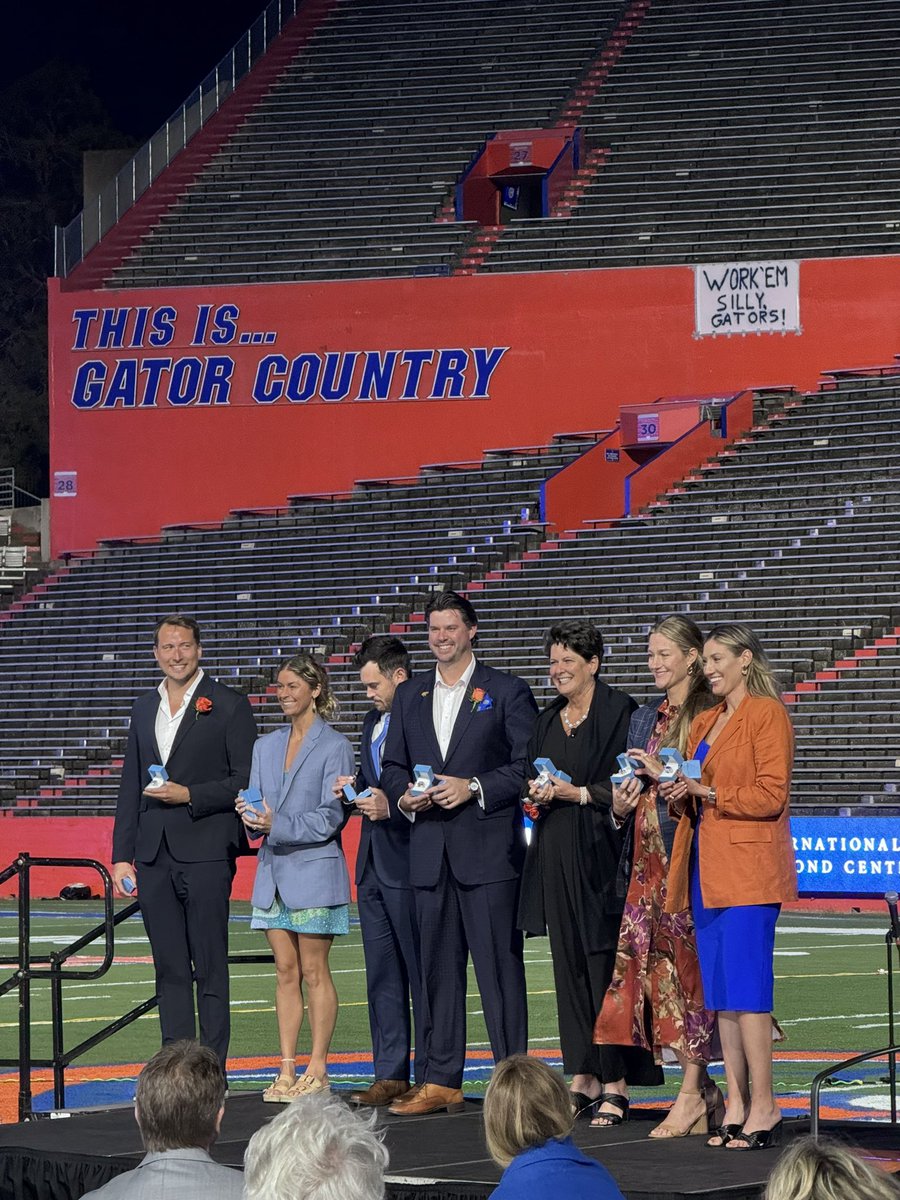 Your 2024 UF Hall of Fame inductees. Can you name them all? 🐊🐊 #gogators