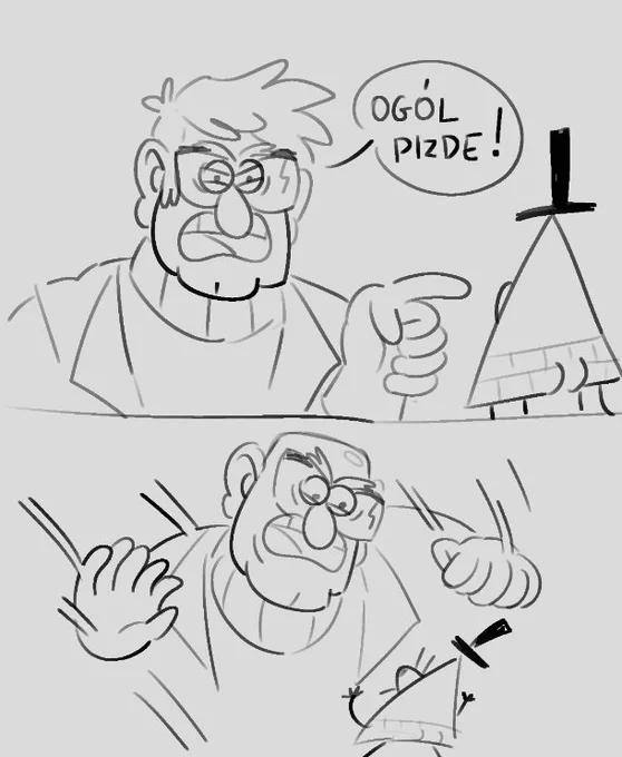 No i ogolił 
#GravityFalls 