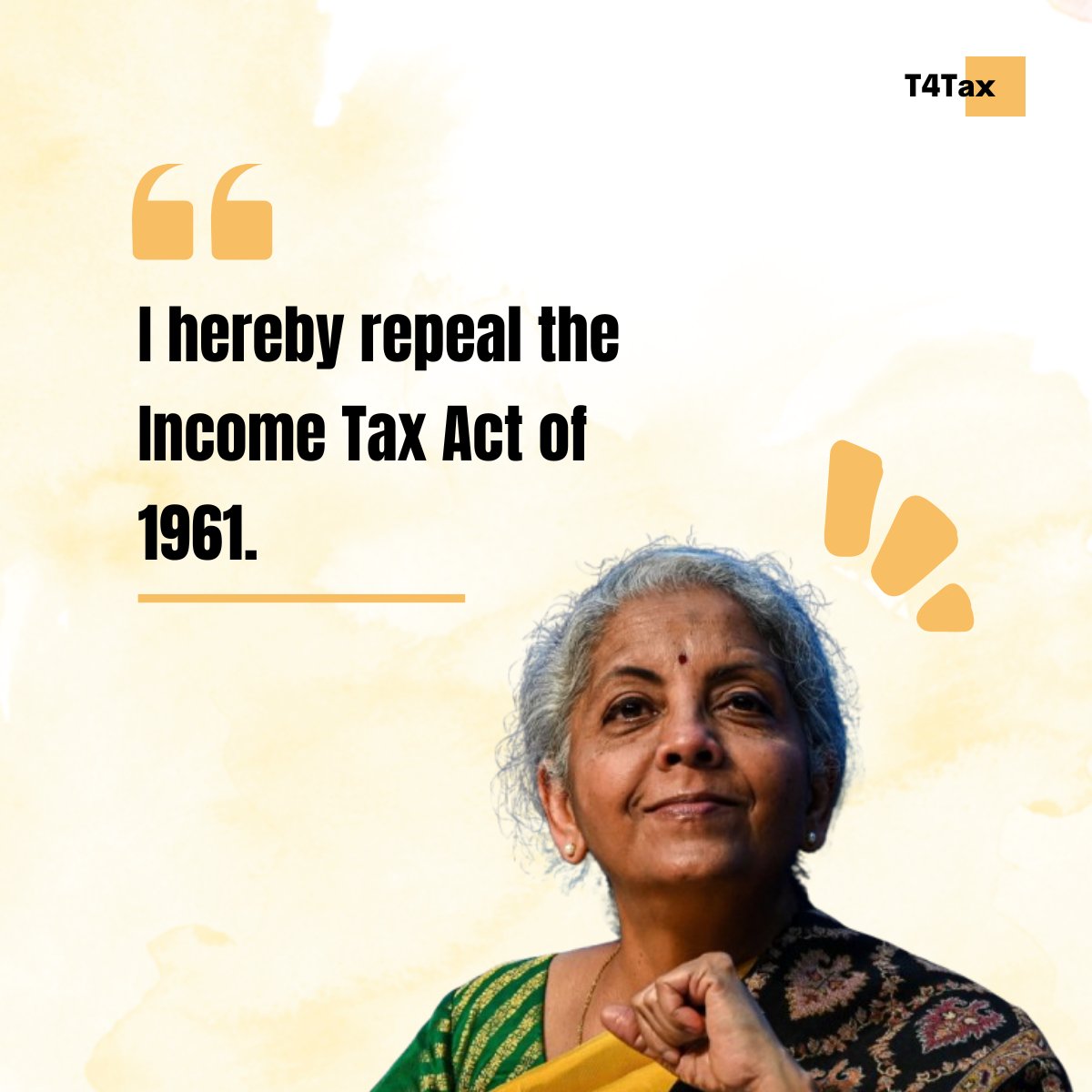 T_4_Tax's tweet photo. 📢 Thread: Is the Income Tax Act of 1961 getting repealed? 😲
Why is this happening? What’s next? And will CAs still be needed to help businesses navigate Income Tax? Let’s dive in! 👇
#ca #charteredaccount #incometax #NirmalaSitharaman #finance #fm https://t.co/WzoLa3Q6Es