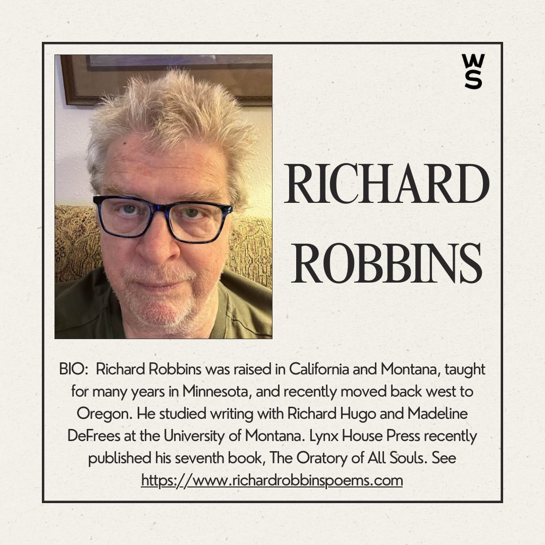 Meet two of our readers for our release party this Saturday: Richard Robbins and Annika Holland! 

Our link in bio has the links for the YouTube live stream and the zoom webinar for tomorrow’s reading. We can’t wait to have you watching or listening in!