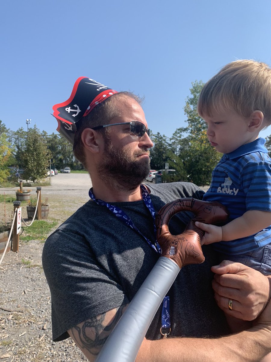 anchoredforgood's tweet photo. Pirate themed kids birthday party or sudden change in career path? https://t.co/pDIHsxuQuW