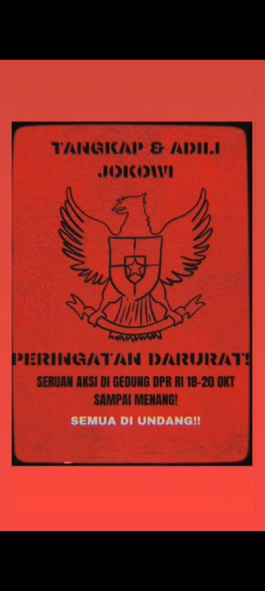 PngAdilnR4kyt's tweet photo. PERINGATAN DARURAT...
TANGKAP DAN ADILI JOKOWI....‼️

#SeretPenjarakanJokowi
#SeretPenjarakanJokowi
#TumbangkanFufufa 
🆘🆗 https://t.co/O1NG0XFBej