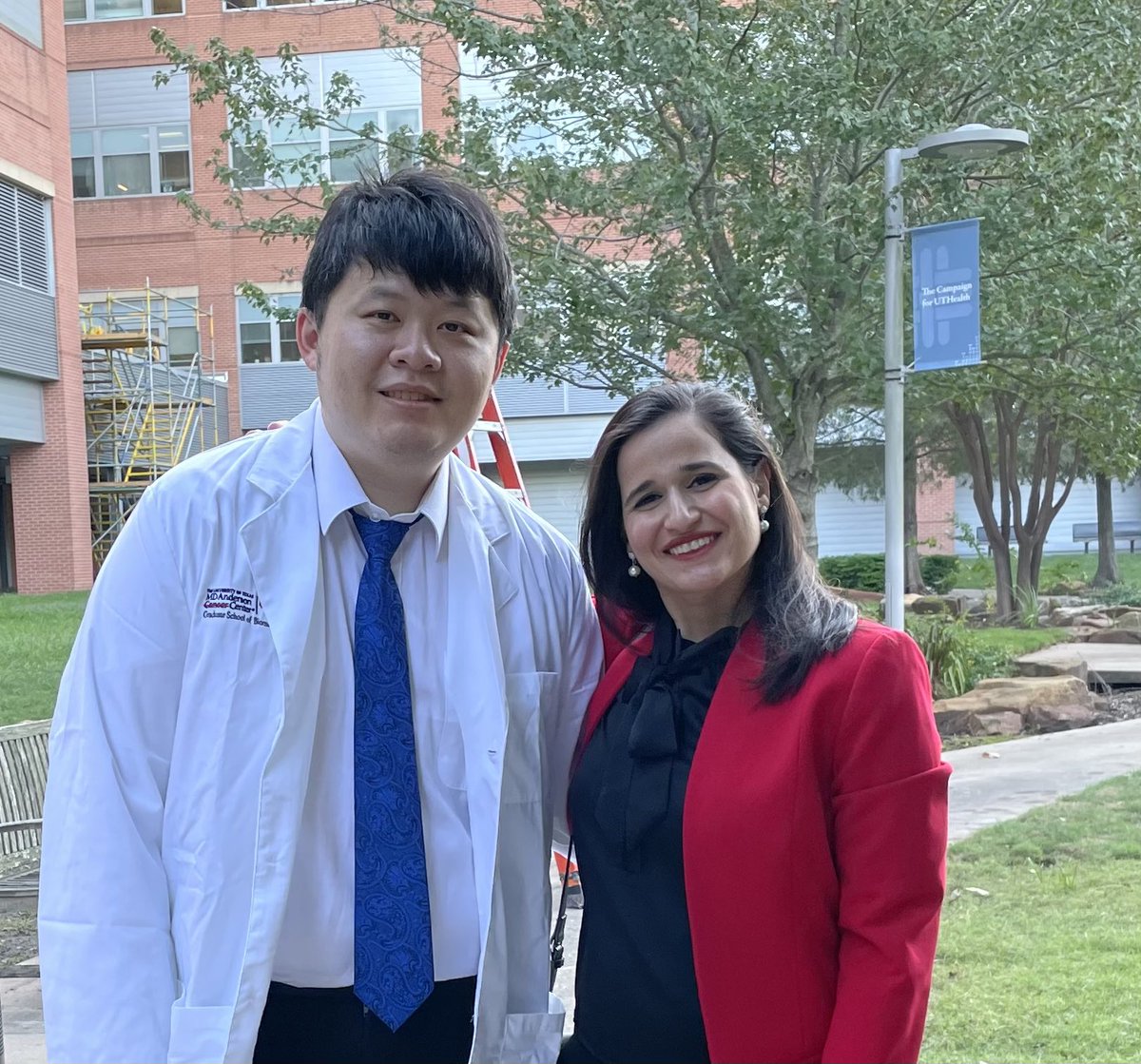 Hind Rafei (@hindrafei) on Twitter photo Immensely proud to celebrate Kevin <a href="/YuSungHsu1/">Yu-Sung(Kevin) Hsu</a> as our newly coated PhD student! It has been a pleasure to mentor you together with <a href="/lab_rezvani/">Katy Rezvani, M.D., Ph.D</a>! Your passion and talent will undoubtedly make a significant impact in the field! Here’s to your bright future ahead! <a href="/ImmunologyGSBS/">GSBS Immunology Program</a> Immensely proud to celebrate Kevin <a href="/YuSungHsu1/">Yu-Sung(Kevin) Hsu</a> as our newly coated PhD student! It has been a pleasure to mentor you together with <a href="/lab_rezvani/">Katy Rezvani, M.D., Ph.D</a>! Your passion and talent will undoubtedly make a significant impact in the field! Here’s to your bright future ahead! <a href="/ImmunologyGSBS/">GSBS Immunology Program</a>