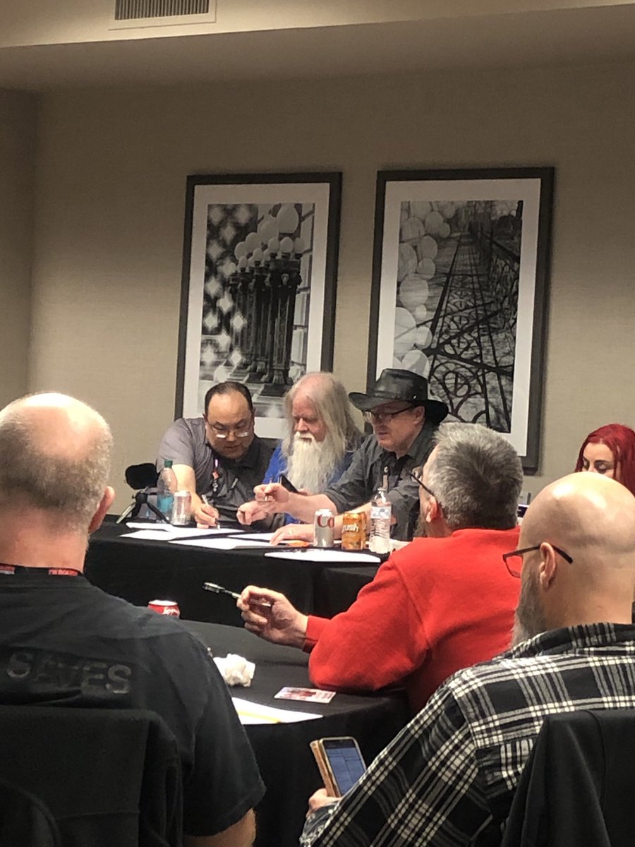 olloclark's tweet photo. When your trivia masters are @TheEdVerse and @HellcowKeith, I don’t care how nerdy you think you are: you’re being taken to school. https://t.co/GGl1X2jeHi