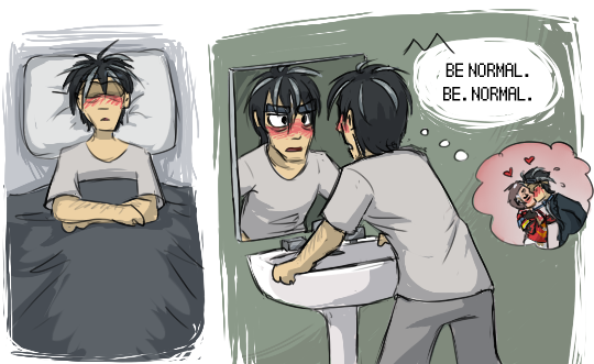 Zarla_S's tweet photo. this is the worst thing that's ever happened to larry #larrykabu #silverstreakshipping #アオカブ

(although i guess this is more kabularry / カブアオ again...) https://t.co/TmZVwSxF6y