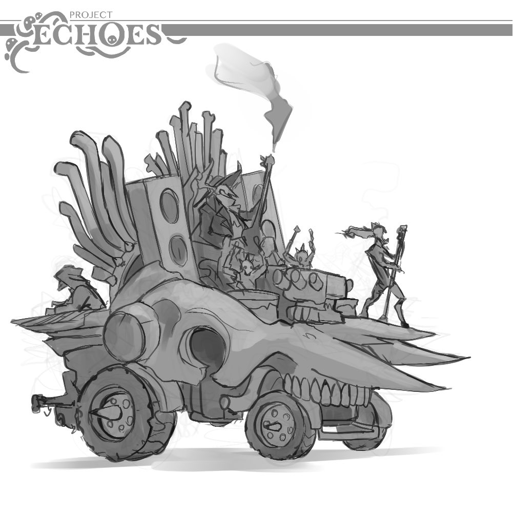 Echoes: Concept Art.