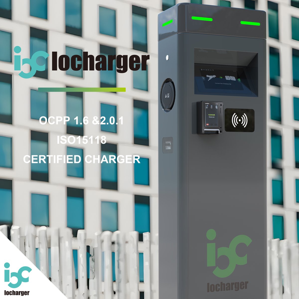 Imagine a charger that can handle two vehicles at once, whether you have multiple vehicles in your fleet or a busy parking area, #Iocharge simplifies your electric vehicle charging experience.

#EVcharger #OCPP #charginghub #emobility #electricmobility #EV #ElectricVehicle