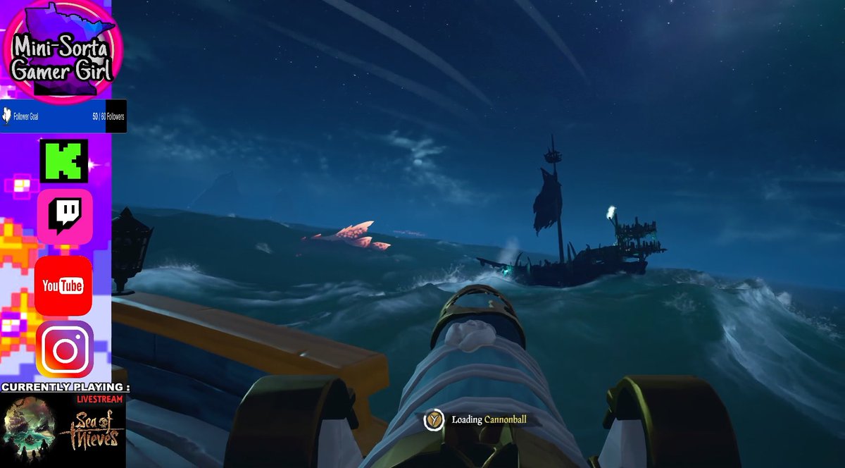 MiniSortaGamerG's tweet image. Seriously you guys….Did I just get screwed out of getting the #ShroudedGhost megaladon?! 
The eyes and the fins are pink and the body was pale but it was night so it looks blue… 

Twitch.tv/minisortagamer… 
#seaofthieves #sotmegalodon