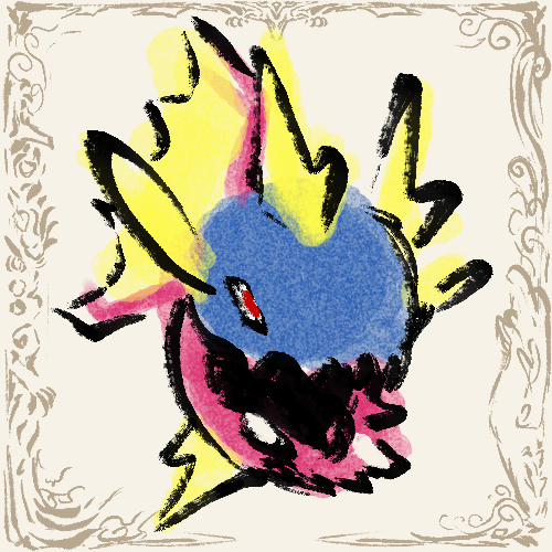 Kaoskiam's tweet photo. Carvanha line #pokemonfanart https://t.co/o1sPvvSgZs