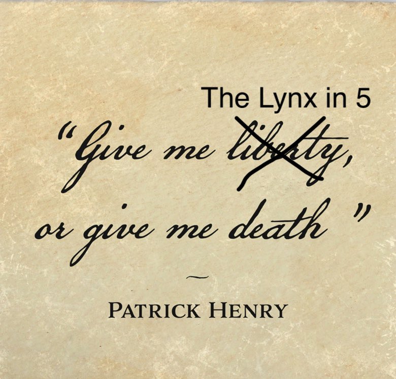 It’s times like this where I remember what our founding fathers said when they created this great country