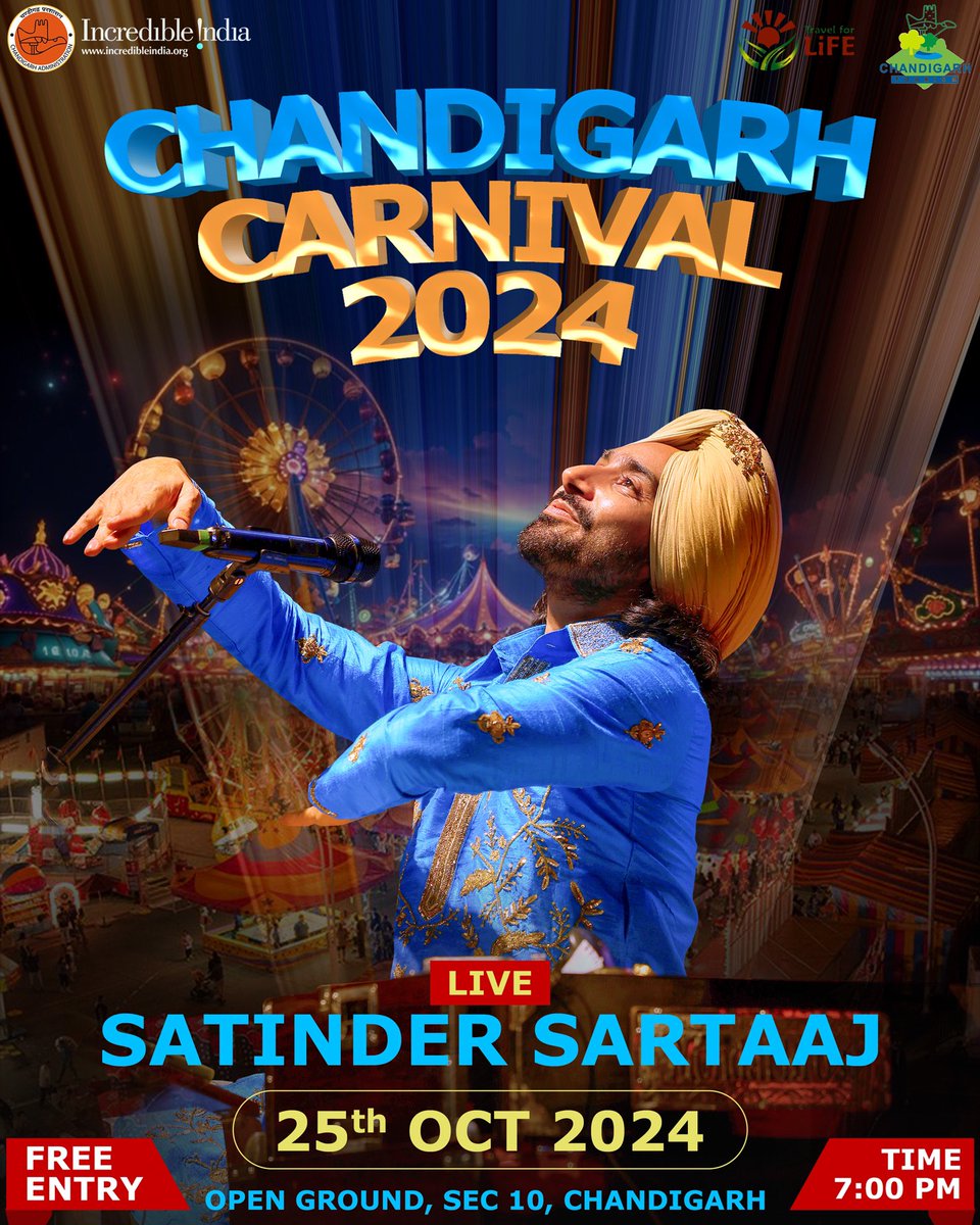 SufiSartaaj's tweet photo. #𝐂𝐡𝐚𝐧𝐝𝐢𝐠𝐚𝐫𝐡 : this Friday #𝟐𝟓𝐭𝐡𝐎𝐜𝐭. Sec.10 Ground, 7:pm ““𝐵𝓇𝒾𝓃𝑔 𝓎𝑜𝓊𝓇 𝒷𝑒𝒾𝓃𝑔 &amp; 𝓁𝑒𝓉’𝓈 𝓂𝒶𝓀𝑒 𝓂𝑒𝓂𝑜𝓇𝒾𝑒𝓈“ { 𝐎𝐩𝐞𝐧 𝐄𝐧𝐭𝐫𝐲 } #𝐬𝐚𝐫𝐭𝐚𝐚𝐣𝐥𝐢𝐯𝐞 🎼 https://t.co/RusdNktmRF