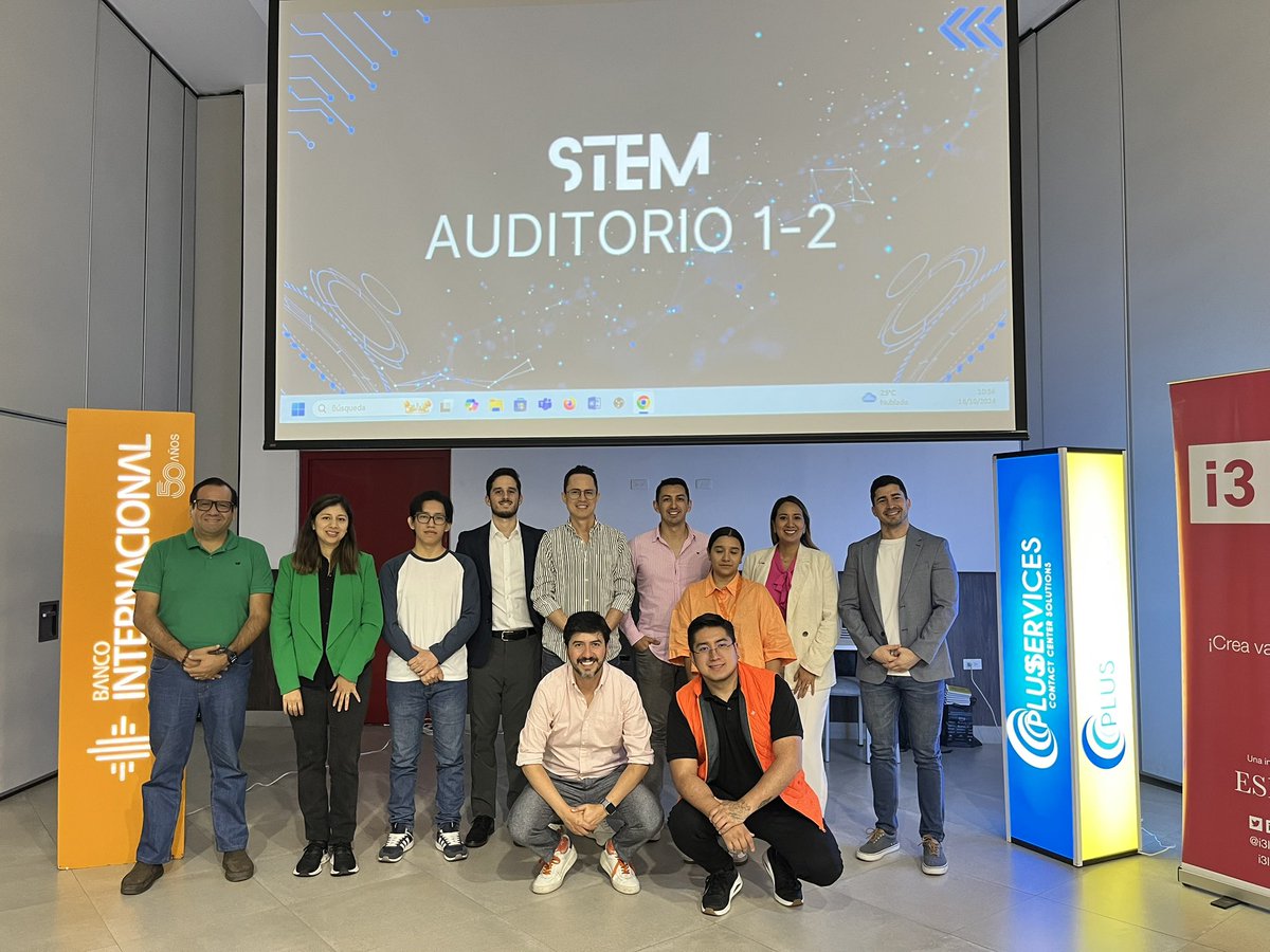 i3labespol's tweet image. ¡Culminó el #InnovationDay con gran éxito! 🚀 Felicitamos al equipo InnovaWealth por llevarse la victoria en esta jornada desarrollada junto a Banco Internacional. 

¡El futuro del sector financiero está en buenas manos! 
#CreaValorAhora

🔗Más info en: i3lab.org/noticias/2024/…