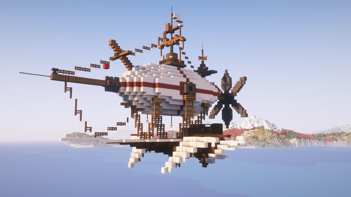 PNZ__________'s tweet photo. 飛行船

#Minecraft https://t.co/NE9DQwVKoL