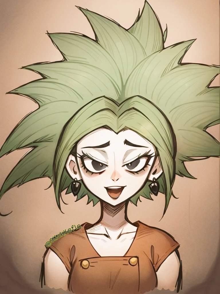 SlickKefla's tweet photo. Bad Bad Girl 😏💚
•
Retweet &amp; likes are really appreciated
•
#Kefla #SlickKefla #DragonBallSuper https://t.co/vPDisa1yN6