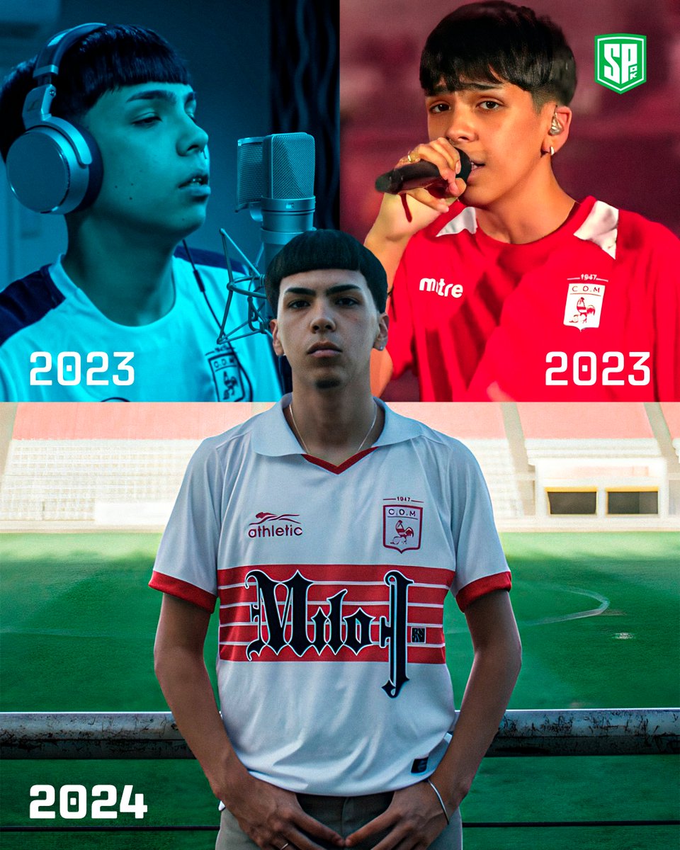 sepegook's tweet image. ¡QUE BELLEZA! 😍🐔

Deportivo Morón, equipo de la Primera Nacional de Argentina, anunció a MILO J como su SPONSOR principal.
El nombre artístico del joven cantante aparecerá en el frente de la casaca del club del que es hincha desde niño.
El sueño del 'pibe' hecho realidad.🇦🇷😮‍💨