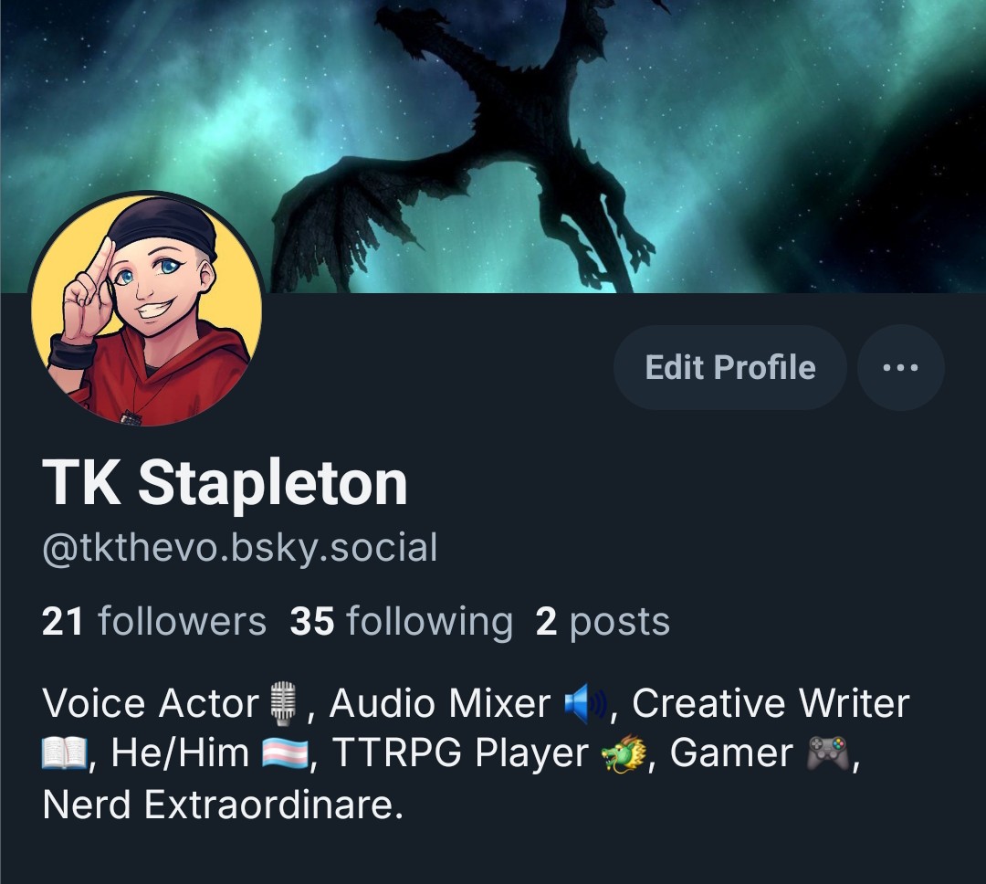 TyTheVA's tweet photo. Forgot how to use this 😅 Anywho, follow me on the 🟦☁️! https://t.co/q1fPzbWKB0