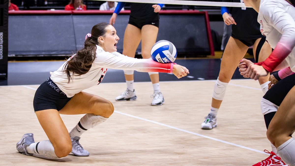 A career night from <a href="/katie_egenolf/">Katie Egenolf</a> helped us produce our second-best hitting mark of the season (.370) and the best versus the Bobcats this year!

#YourCardinals win in 5, here's how it happened: tinyurl.com/5xkm7cmv

#ChirpChirp x #WeFly x #MACtion