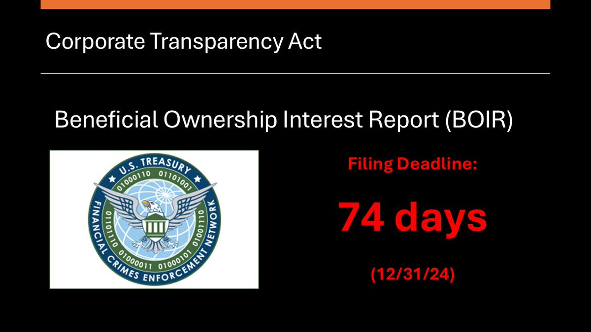 markvega's tweet photo. BOIR FILINGS ARE EASY - STRATEGIC DECISIONS THAT IMPACT THE FILING NOT SO MUCH. Comprehensive strategies are essential for BOIR compliance. Incite Law Group helps business owners develop tailored approaches to meet all requirements of the Corporate Transparency Act. For those with outdated records or dormant companies, addressing these issues is key to achieving full compliance. For one-offs or bulk processing go directly to @PerfectFormCo @PaulFormella and Jared Schrader. Their system is smooth, easier than https://t.co/WDQtGRcHxN and designed to get the filings done. WHEN IT'S NOT THAT SIMPLE, GO TO INCITE AND START HERE: https://t.co/TcN2pUezMx

#ComprehensiveStrategy #BOIR #CorporateTransparency #FinCEN #BusinessLaw #INCITELAWGROUP