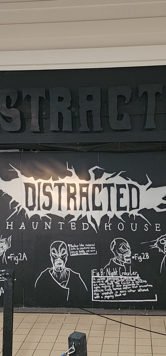 scroog468's tweet photo. NW Ohio's ONLY indoor haunt!!!
Located inside the Woodland Mall in Bowling Green!
#fearDistracted
Open Friday, Saturday, Sunday at 7pm!!!
https://t.co/g9r7llfuVO
⬆️🎟 🎫 🎫 🎟 ⬆️
#haunt #hauntedhouse #SpookySzn https://t.co/BHa63wNgtQ