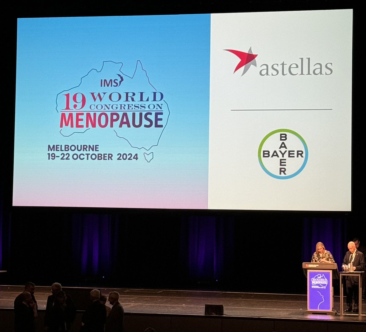 Excited for the start of IMS World Congress on Menopause in Melbourne. #IMS2024. <a href="/sigmamenopause/">CMS/SCM</a>