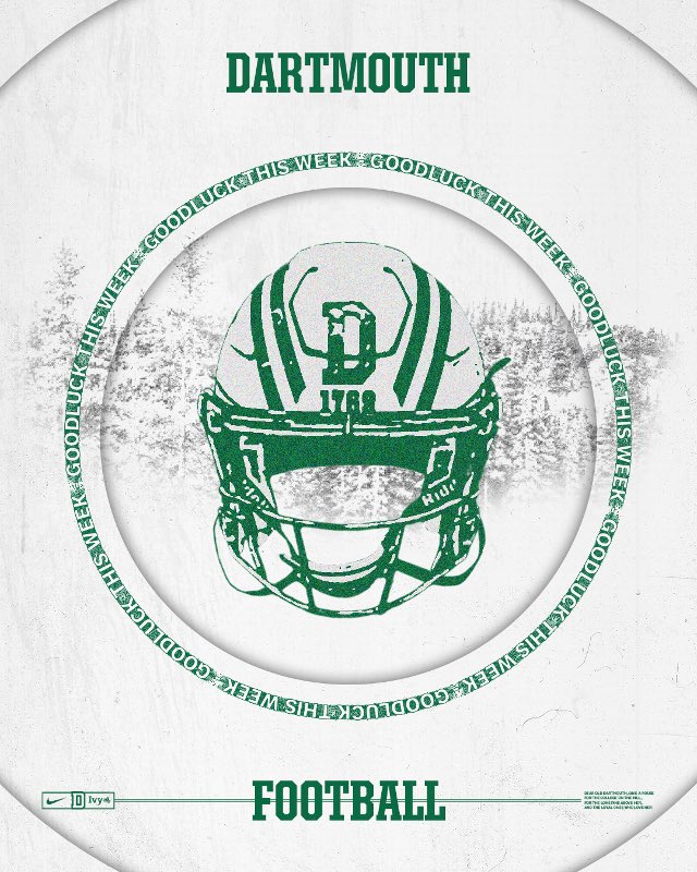 Thank you Dartmouth Football for the good luck this week! <a href="/DartmouthFTBL/">Dartmouth Football</a> <a href="/coachirishodea/">Danny O'Dea</a> <a href="/SFHSfootballNY/">SFHSFootballNY</a>