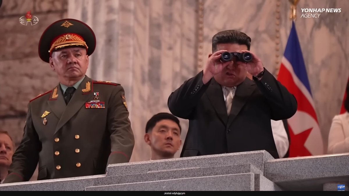 KrystianJachacy's tweet image. W lipcu ubiegłego roku w #KRLD 🇰🇵 pojawił się z wizytą ówczesny 🇷🇺 MON #Szojgu. Możecie obejrzeć pełny zapis nocnej parady rocznicowo-wojskowej:
youtu.be/5jDgE7KX-HM?si…
