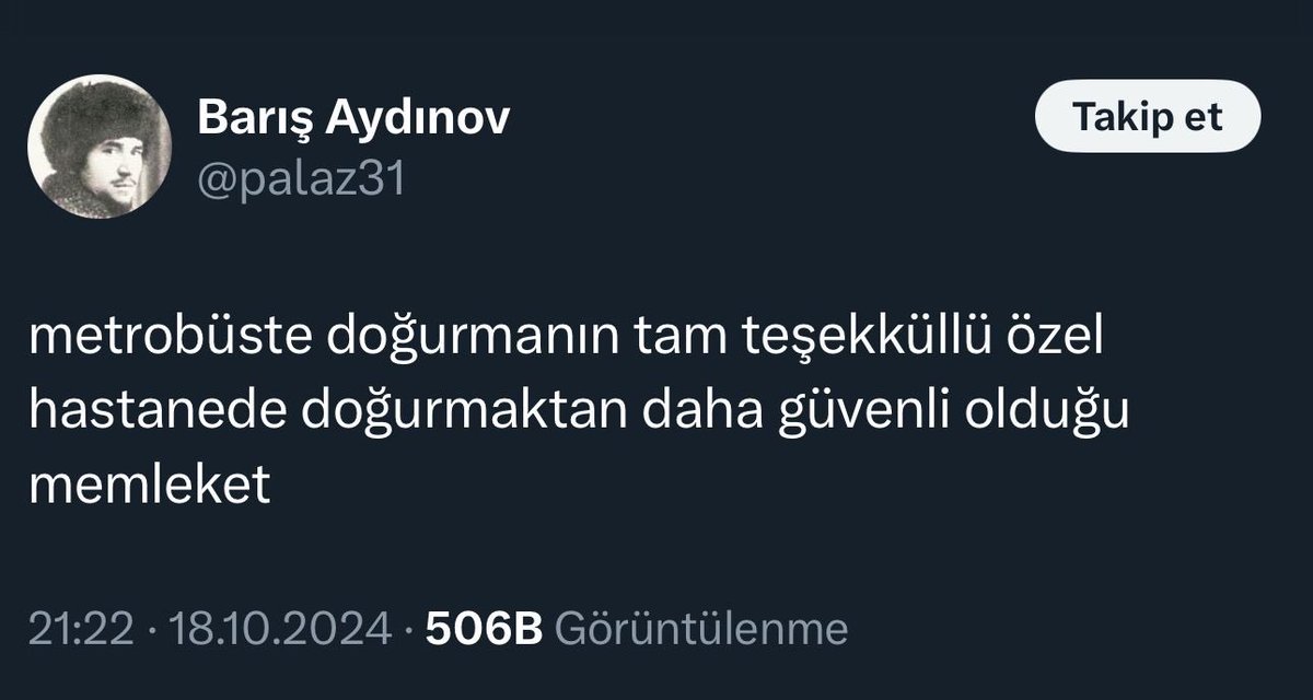 ajans_muhbir's tweet photo. Barış Aydınov’un gündem yorumu 10 binlerce like aldı. https://t.co/CrRCY2Kl50