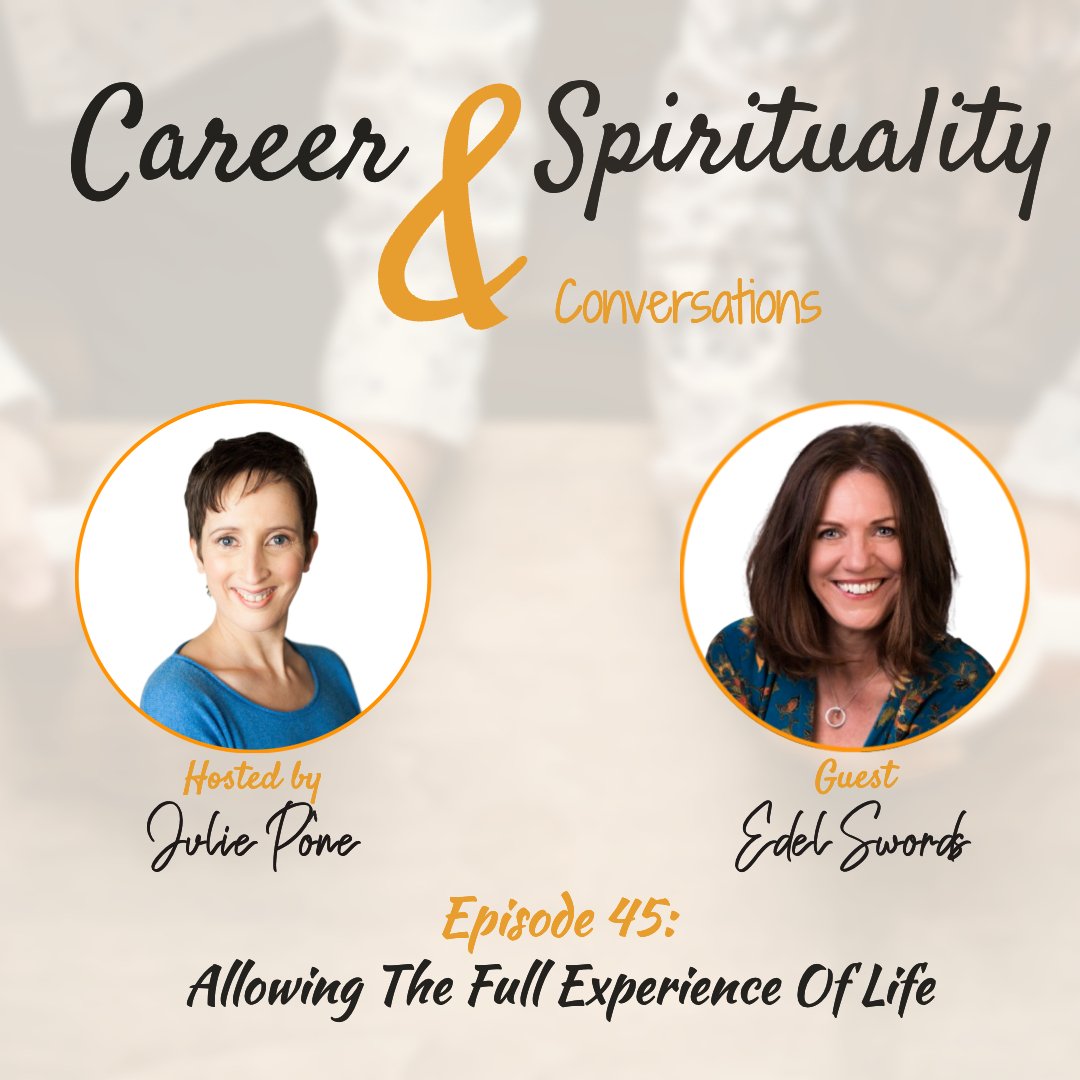 JuliePone's tweet photo. Episode 45 of Career &amp; Spirituality Conversations with Intuitive Healer Edel Swords is available on https://t.co/KEqLJv4Mwn, Spotify, Amazon and Youtube Music, Apple Podcasts and Podcast Addict. https://t.co/hGPQRG4Bih