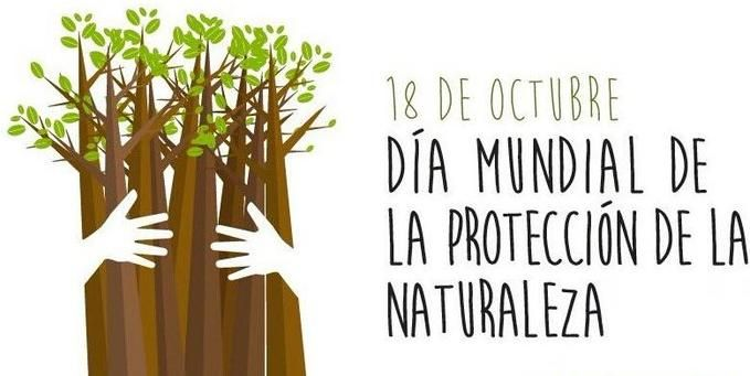 El 18 de octubre se celebra en todo el mundo el Día de Protección de la Naturaleza, con el objetivo de crear conciencia en la población sobre la necesidad de cuidar el planeta.