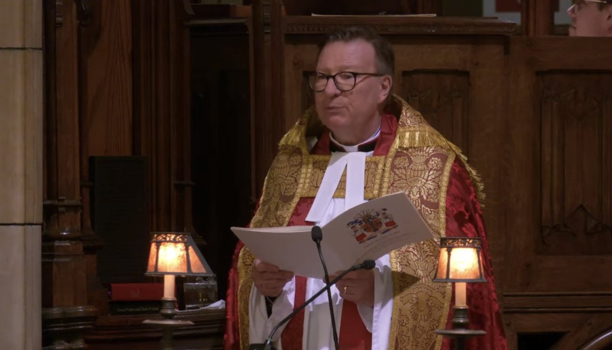 OStJUSA's tweet photo. The festal evensong at St Thomas Church is happening right now. Even if you’re not in New York, you can watch here: https://t.co/a4OAP77E8z
#NYCInvestiture2024 
#OneStJohn https://t.co/5rtLJJOPcl