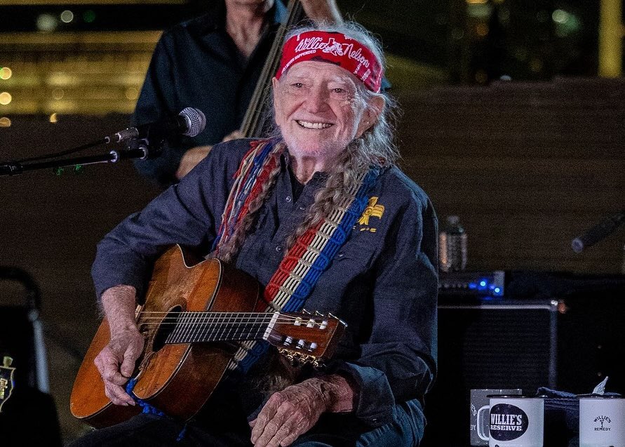 WillieNelson's tweet photo. “I got Texas in my soul”  Honored to celebrate 50 years of @acltv in Austin alongside my good friends @AATW1970. 

📷: @acltv https://t.co/q20ot44mT1