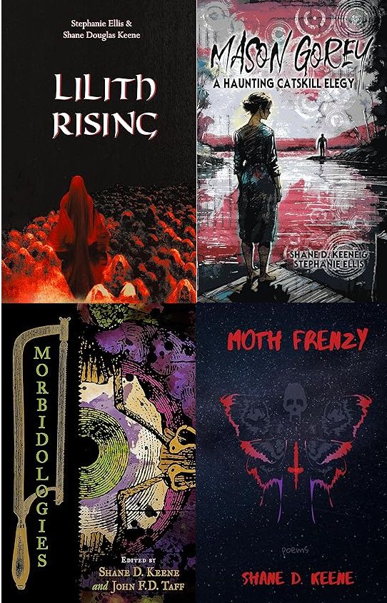 Shane Keene - mothfrenzy.bluesky.social (@mothfrenzy) on Twitter photo Four books with my name on them now. Not gonna lie, I'm pretty damn surprised by and proud of it.
@johnfdtaff <a href="/CemeteryGatesM/">Cemetery Gates Media</a> Four books with my name on them now. Not gonna lie, I'm pretty damn surprised by and proud of it.
@johnfdtaff <a href="/CemeteryGatesM/">Cemetery Gates Media</a>