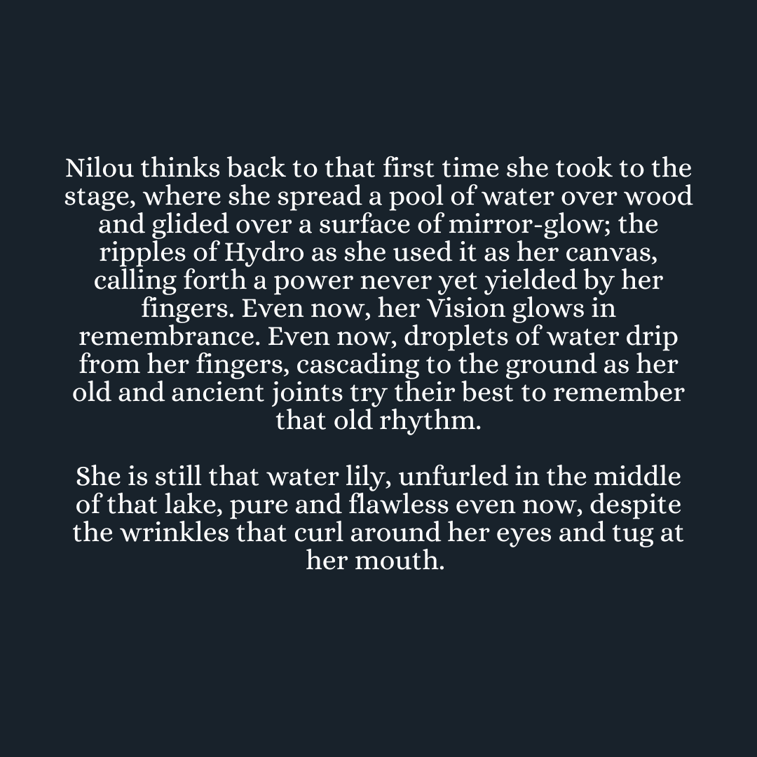 [#GenshinImpact #Nilou ]
An elderly Nilou dances with the children.
-
▶️1.5k
▶️written for <a href="/NilouZine/">Lotuslight 🪷</a> 

Leftoversales are now open! You definitely want a copy of this grogeous project. 🔗s below.