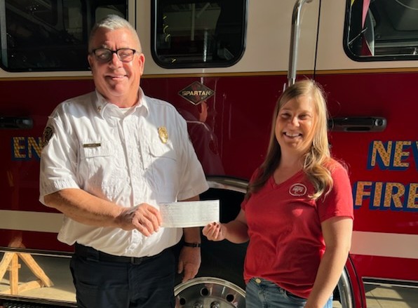 Last week, for #FirePreventionWeek, we proudly donated to over 50 local fire departments across the Midwest! Thank you to all EMS providers for keeping our communities safe. 🚒👩‍🚒 #ChristensenFarms #Firefighters #CommunityService