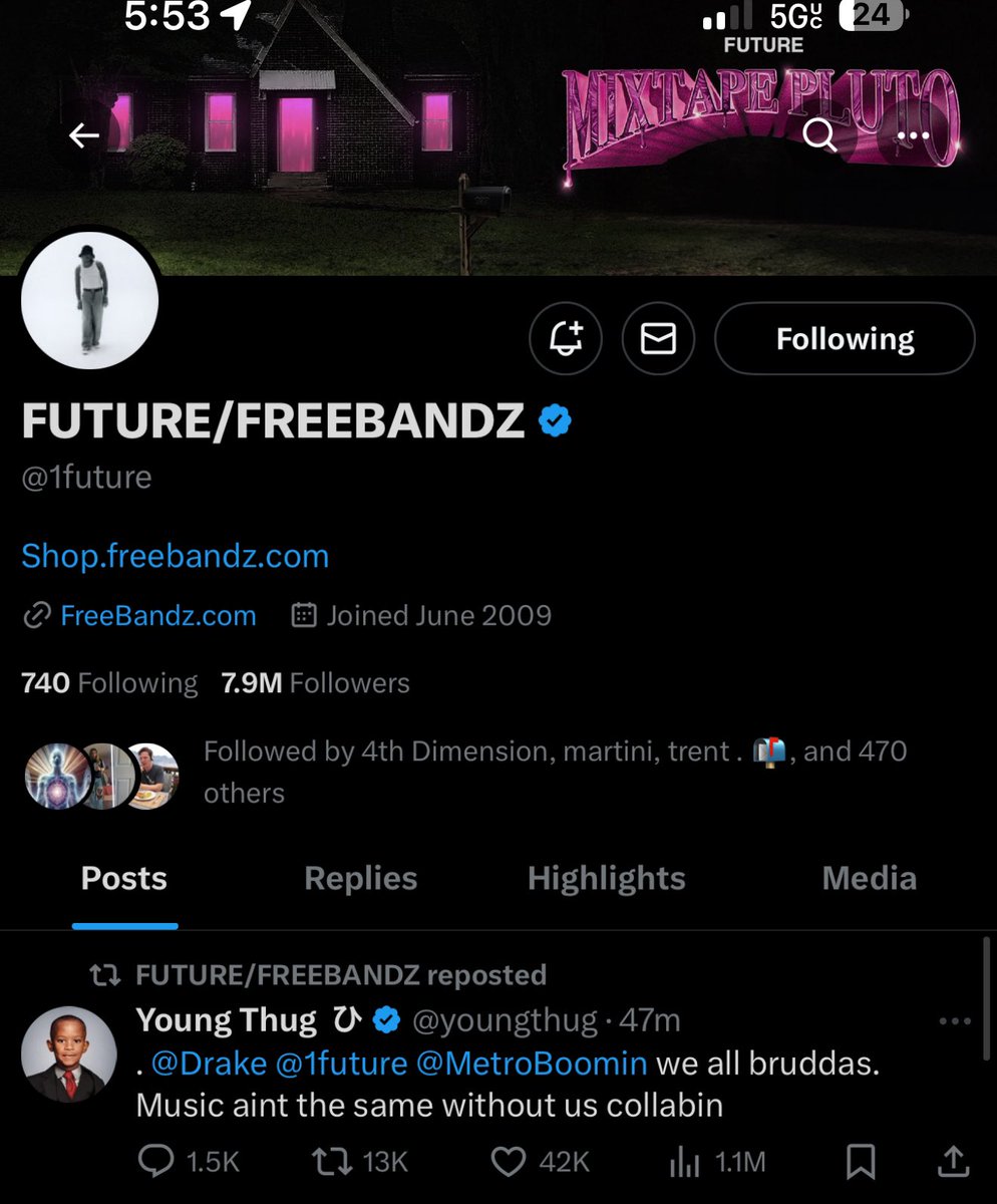 chriiswavy's tweet photo. Future retweeted it man, you niggas make me sick https://t.co/gVLqshC1Gn