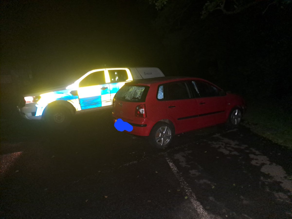 As part of Operation Whitebeam patrols, Bishop's Castle SNT have removed an untaxed, uninsured and no MOT vehicle from Clun. This was following complaints received. #YousaidWedid <a href="/InspDamienK/">Inspector Damien Kelly</a>