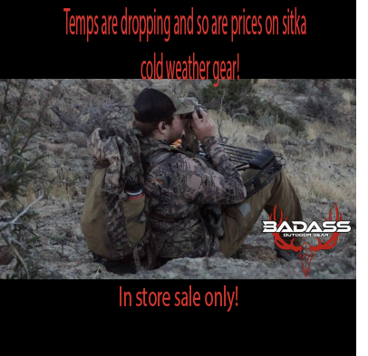 BadAssOutdoor's tweet photo. Come by the shop for exclusive in store discounts on all your Sitka needs, cold weather and more.
-
-
-
#badassoutdoorgear #sitka #sitkasale #bigsale #bigsaving #instoresale https://t.co/bpqRENgmTW