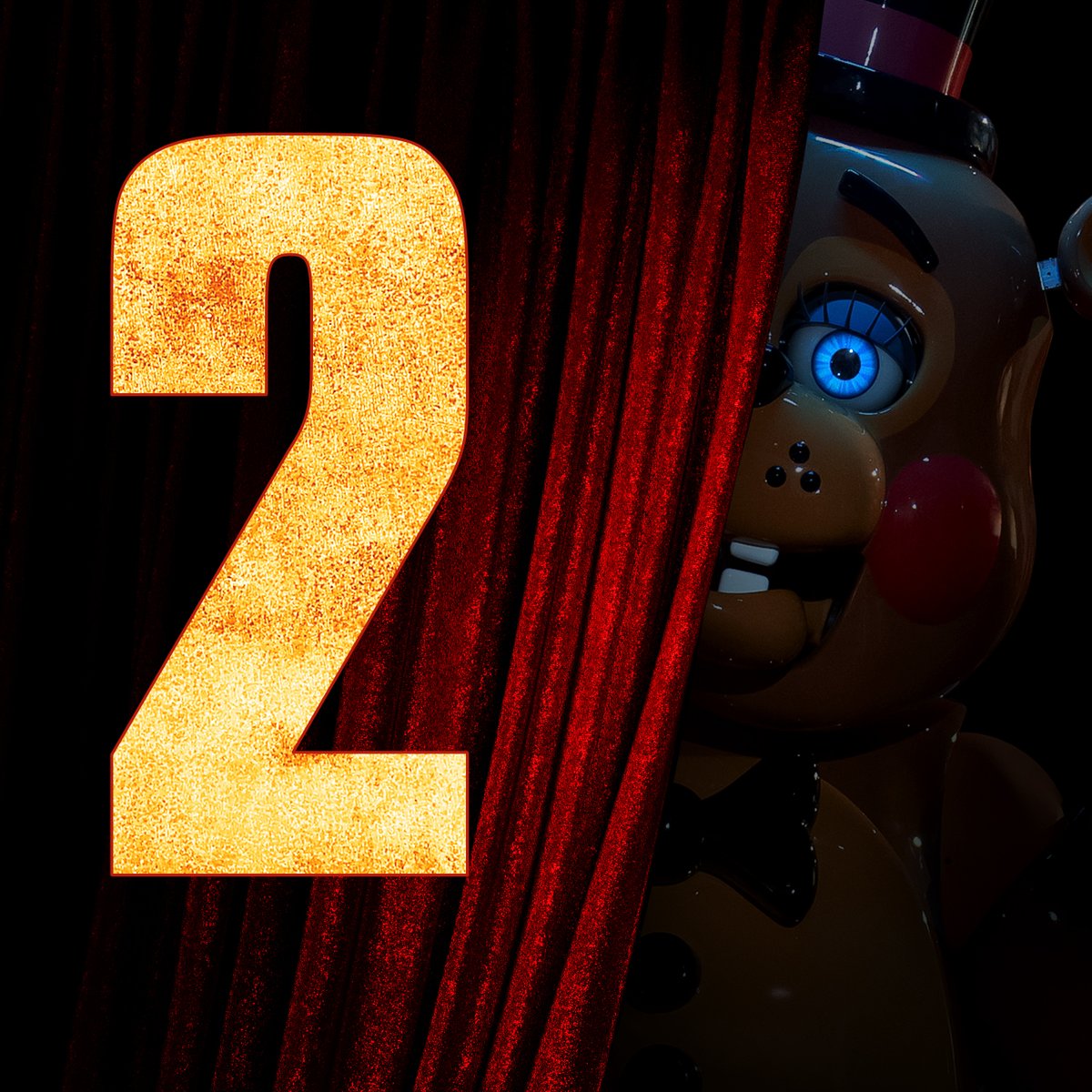UniversalPicsBr's tweet photo. Ele sempre volta. #FNAF2Filme dezembro de 2025 exclusivamente nos cinemas. https://t.co/SdjXSkpSHT