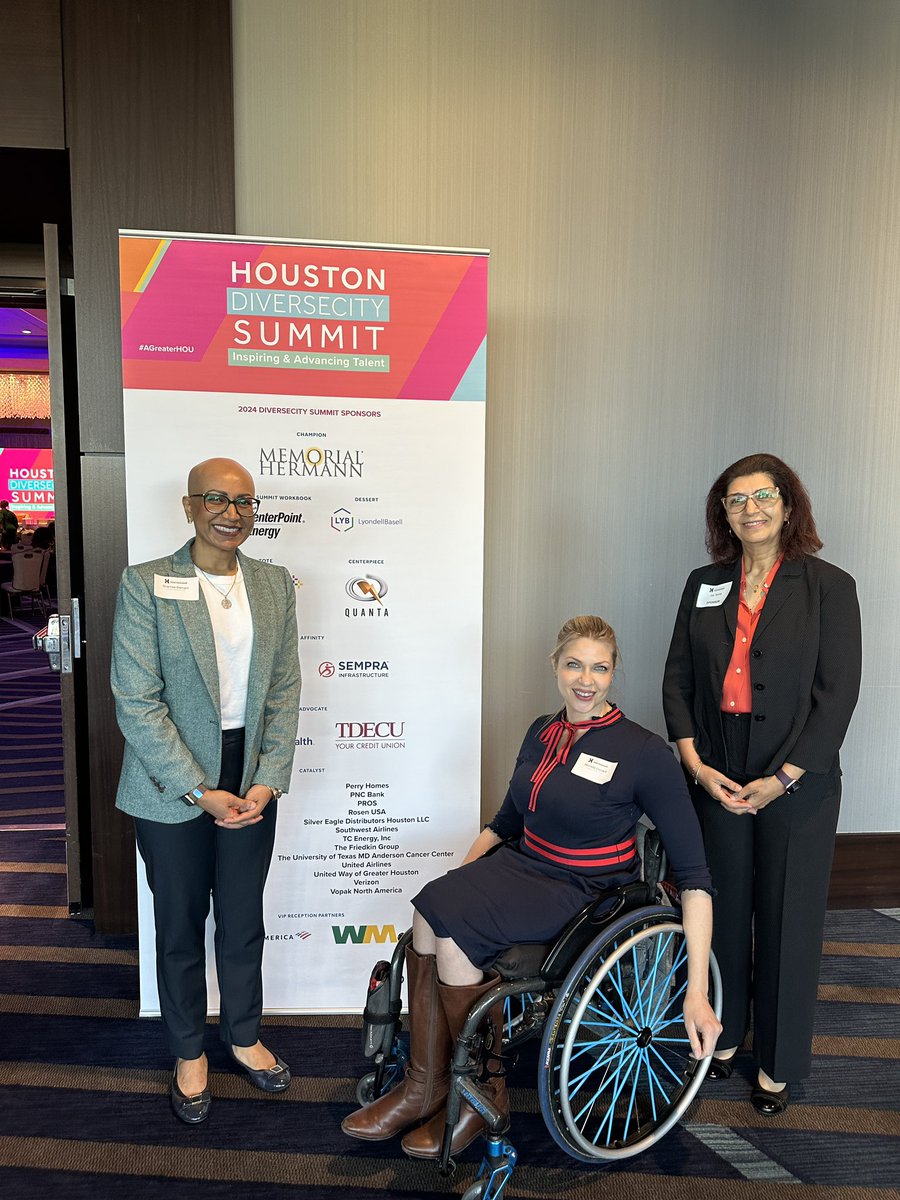 kwindisch98's tweet photo. Today, @MDAndersonNews sponsored the @GHPartnership DiverseCity Summit. For staff, it was a wonderful day of learning and discovery as to how we can always best support our patients in our mission to #EndCancer. https://t.co/XiGfyXIBjW