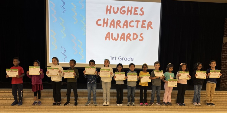 hugheselem's tweet photo. Love celebrating our students today! #HughesHasHeart #ProsperProud https://t.co/BOJKqA9Pbs