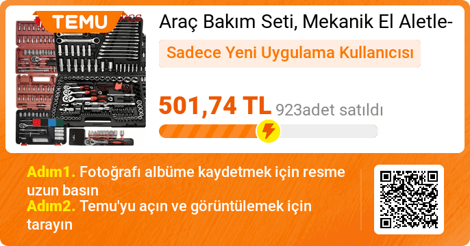 kemal_boy3's tweet photo. Araç Bakım Seti, Mekanik El Aletleri Seti, Metrik 1/4 İnç Tahrikli Cırcır Anahtar Seti, Araç Bakımı ve Ev İçin Soket ve Altıgen Uçlu, Çok Malzemeli Yapı, Manuel Çalıştırma, 46 Parçalı Set
🎉 Özel fırsat [501,74 TL]
👉 ürün bağlantısı: https://t.co/O4af39bUL2
⚠️ İndirim https://t.co/Urxkj0VRyl