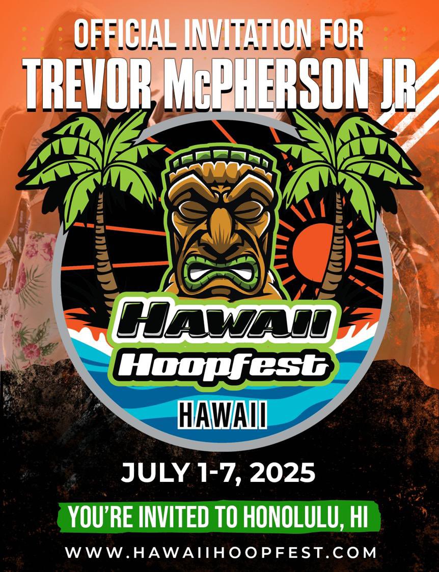 Trevor McPherson Jr (@tjnumba13) on Twitter photo I am excited to announce that Ive been invited to Hawaii Hoopfest <a href="/HawaiiHoopfest/">Hawaii Hoopfest</a> #AGTG❤️ I am excited to announce that Ive been invited to Hawaii Hoopfest <a href="/HawaiiHoopfest/">Hawaii Hoopfest</a> #AGTG❤️