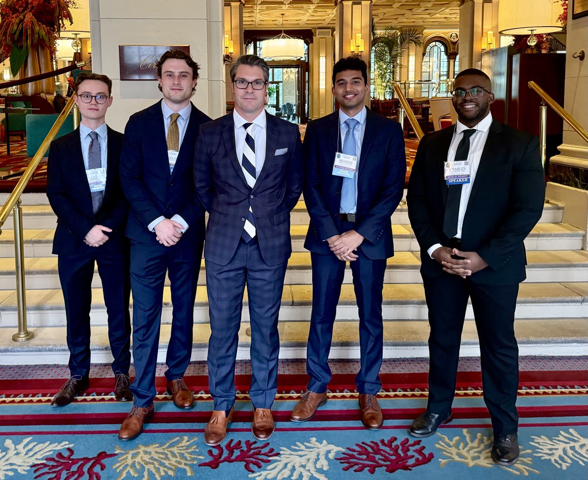 Novel cutting-edge research presented by ⁦<a href="/IcahnMountSinai/">Icahn School of Medicine at Mount Sinai</a>⁩ students and SCORE research group members at the ⁦<a href="/EOAortho/">EOA</a>⁩ annual meeting.
