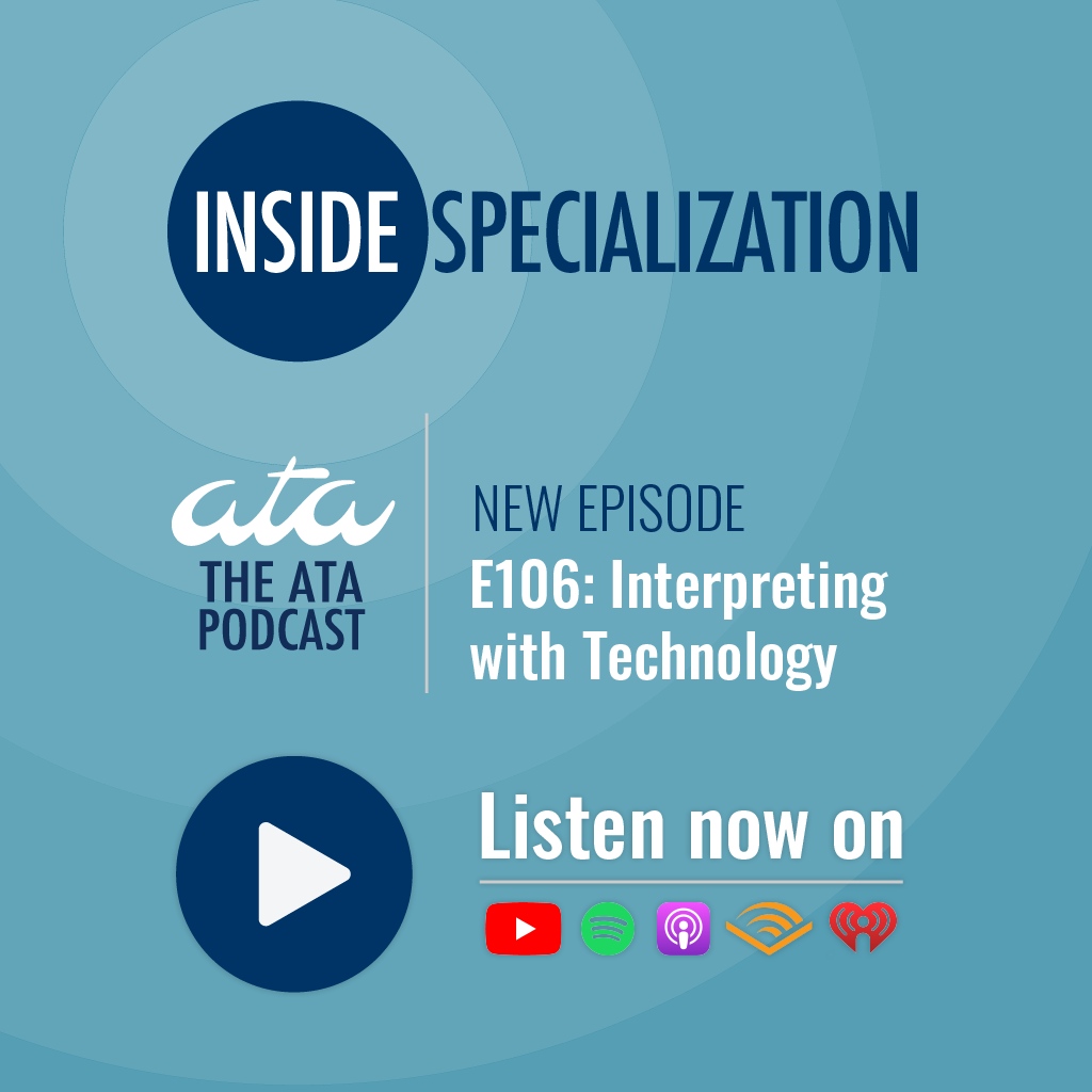 On this episode of the ATA Podcast featuring Dieter Runge, co-founder of Boostlingo, learn about the changes and opportunities technology is bringing to the interpreting profession: youtu.be/LKstVbx-ufc?si…
.
.
.
#Ai #Interpreting #Tech #Boostlingo #Upskilling #1nt #atanet
