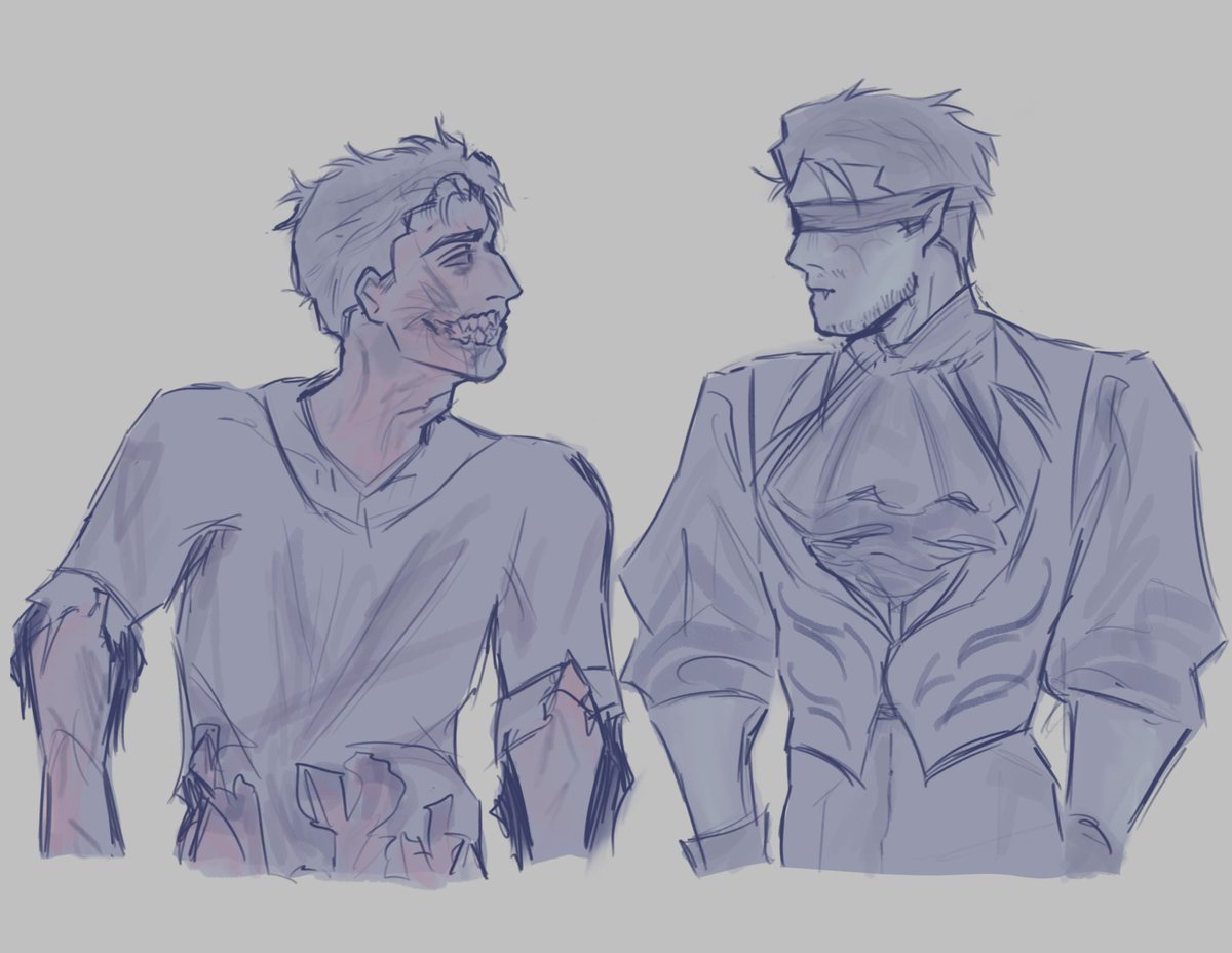 i've been really demotivated with art recently and havent had time to do much anyway so have some wips i don't think ill ever finish 👊