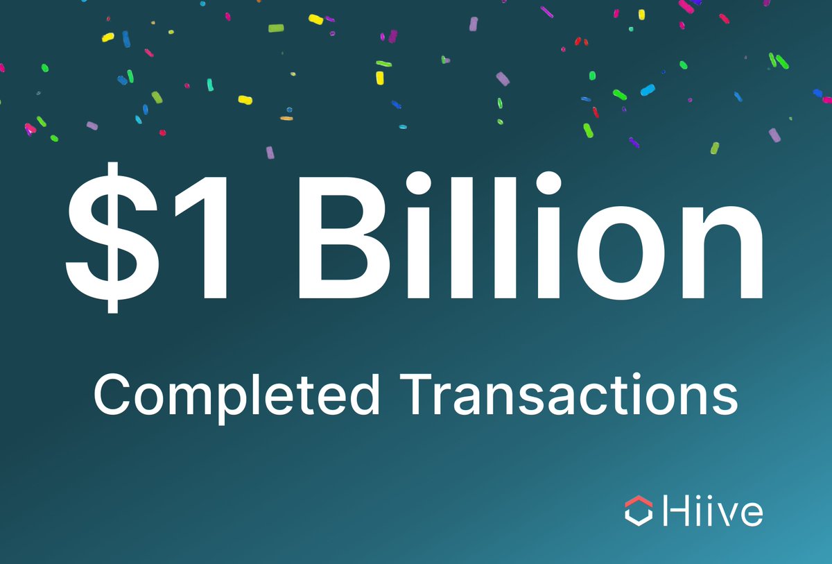 Hiive_HQ's tweet image. This marks an important milestone in Hiive's mission to unlock the value of the private market. We are now closing over $100 million in transaction volume per month. Congratulations and thank you to everyone who helped make this possible.