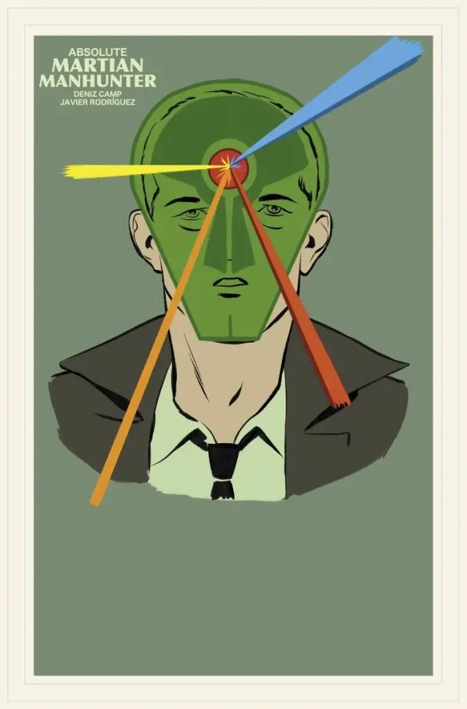 DC Comics announces 'ABSOLUTE MARTIAN MANHUNTER' from writer Deniz Camp and artist Javier Rodríguez. 

The book debuts this March and follows John Jones, a detective who finds his mind invaded by an alien entity.