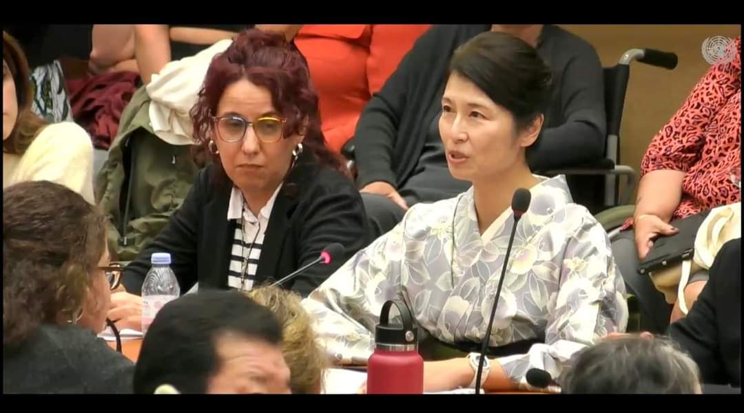 vwEqTdj7uOLkgAm's tweet photo. 葛城奈海さんが日本の皇統について「皇統を守る国民連合の会」としてこの国連の女子差別撤廃委員会で「日本の天皇は祭祀王です。ローマ法皇やイスラムの聖職者、チベット仏教のダライ・ラマはみな男性なのに、国連はこれを女性差別だとは言いません。なぜ日本にだけそのように言うのですか？　世界には様々な民族や信仰があり、それぞれ尊重されるべきです。内政干渉するべきではありません」とスピーチされています。

しかしこちらは報道されない。
マスコミの報道しない自由も限界左翼に加担している。